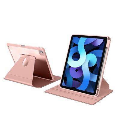 Apple iPad 10.9 2022 (10.Nesil) Kılıf Patinda Nayn Dönebilen Standlı Kılıf