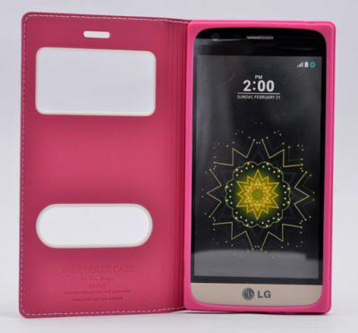 LG G5 Kılıf Patinda Dolce Kapaklı Kılıf