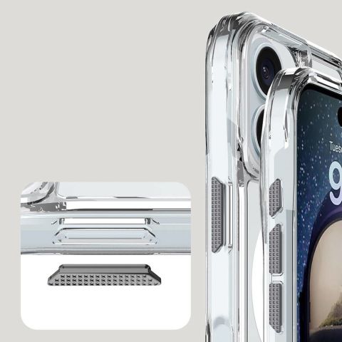 Apple iPhone 16 Plus Kılıf Magsafe Şarj Özellikli T-Max Magsafe Kapak