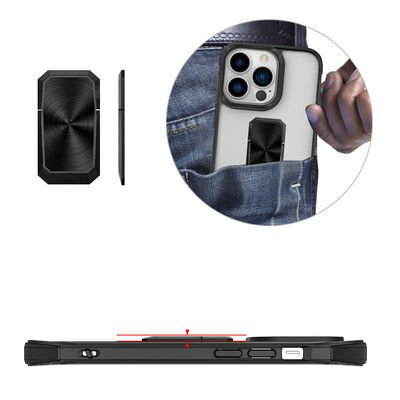 Apple iPhone 13 Pro Max Kılıf Patinda V-Bax Kapak