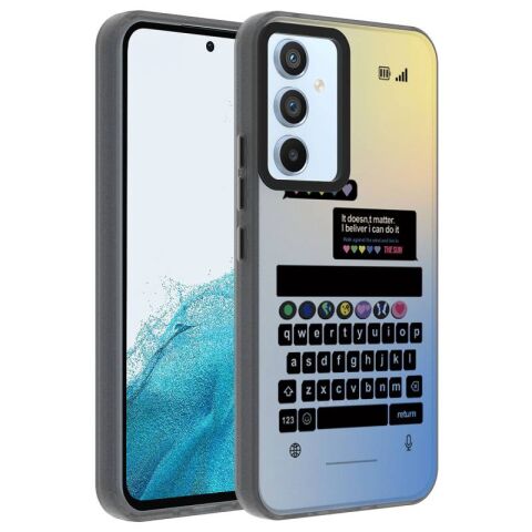 Galaxy A14 Kılıf Desenli Patinda Dragon Sert Kapak