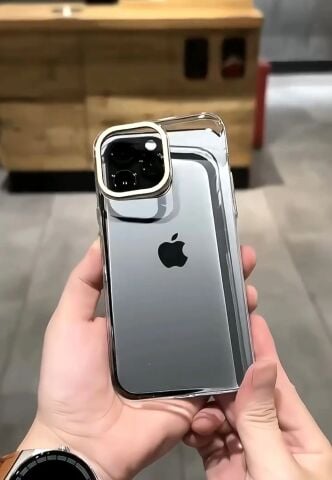 Apple iPhone 14 Plus Metal Çerçeve Telefon Kılıfı