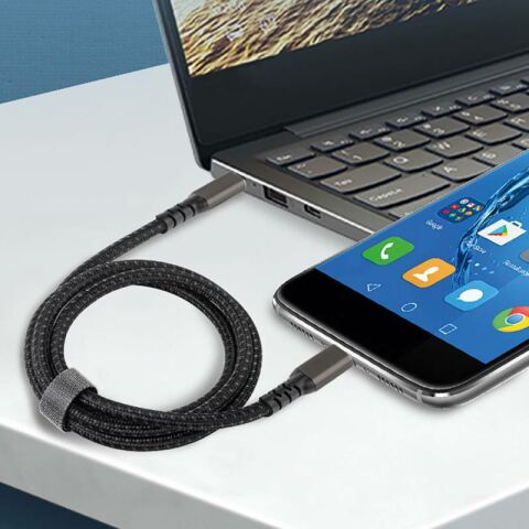 Patinda 2.Jenerasyon Type-C to Type-C USB3.2 PD Data Kablosu 100W 20Gbps 4K@60Hz 0.2 Metre