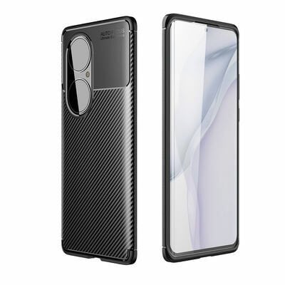 Huawei P50 Pro Kılıf Patinda Negro Silikon Kapak