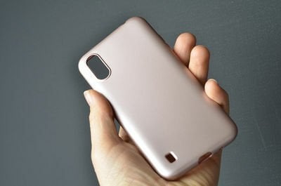 Galaxy A01 Kılıf Patinda Premier Silikon Kapak