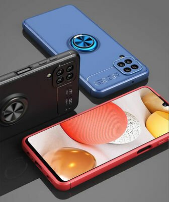 Galaxy A12 Kılıf Patinda Ravel Silikon Kapak