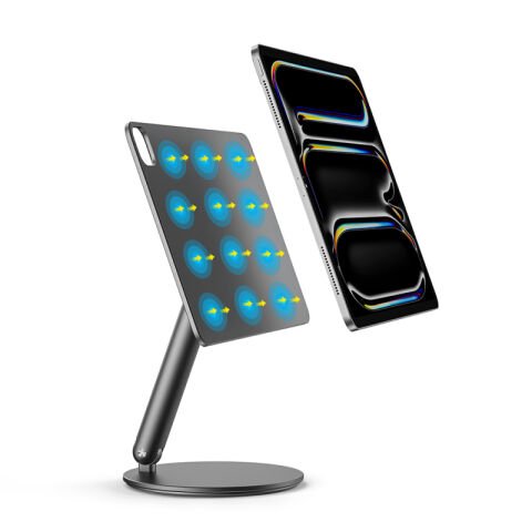 Apple iPad Pro 11 2024 Wiwu ZM-310 360 Derece Dönebilen Magnetik Başlıklı Tablet Standı
