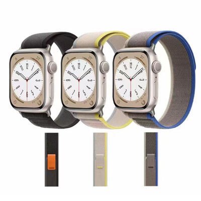 Apple Watch Ultra 49mm Patinda KRD-77 Hasır Kordon