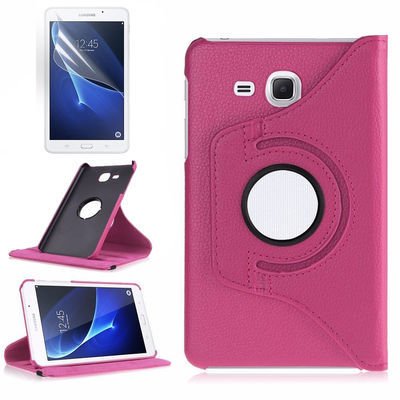 Galaxy Tab 4 T280 Patinda Dönebilen Standlı Kılıf