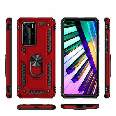 Huawei P40 Pro Kılıf Patinda Vega Kapak