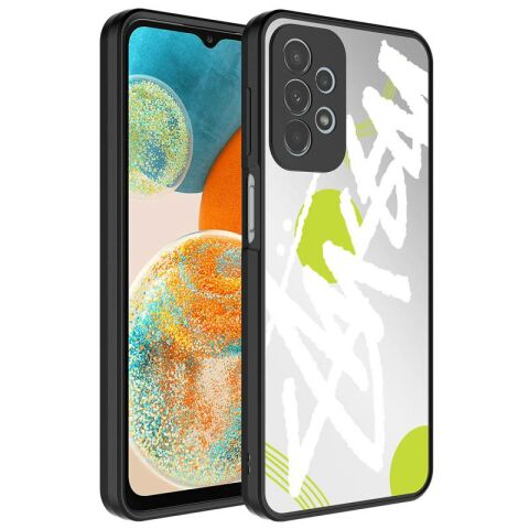 Galaxy A53 5G Kılıf Aynalı Desenli Kamera Korumalı Parlak Patinda Mirror Kapak