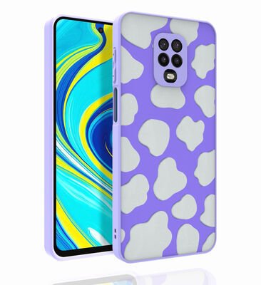 Xiaomi Redmi Note 9 Pro Kılıf Desenli Kamera Korumalı Parlak Patinda Nora Kapak