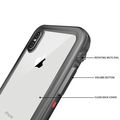 Apple iPhone XS 5.8 Kılıf Patinda 1-1 Su Geçirmez Kılıf