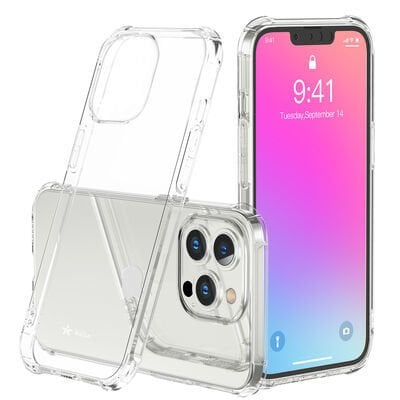 Apple iPhone 13 Pro Max Kılıf Kajsa Transparent Kapak