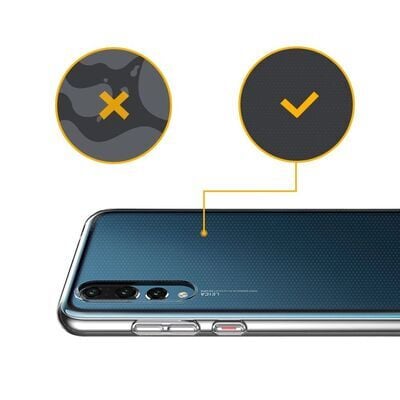 Huawei P20 Pro Kılıf Patinda Süper Silikon Kapak