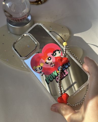 Apple İphone PowerPuff Ayna Kılıf