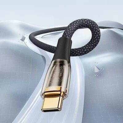Benks D42 Şeffaf Görünümlü Type-C To PD Kablo 100W 2M