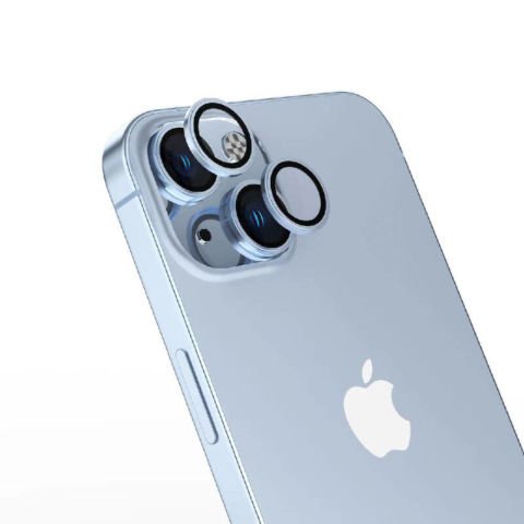 Apple iPhone 15 Patinda CL-15 Parmak İzi Bırakmayan Anti-Reflective Kamera Lens Koruyucu