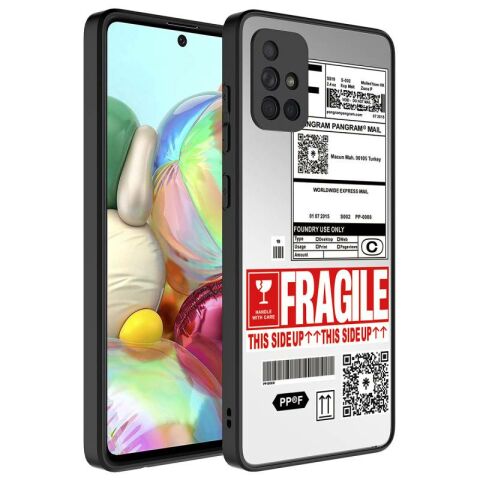 Galaxy A51 Kılıf Aynalı Desenli Kamera Korumalı Parlak Patinda Mirror Kapak