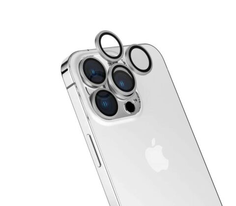 Apple iPhone 15 Pro Patinda CL-15 Parmak İzi Bırakmayan Anti-Reflective Kamera Lens Koruyucu