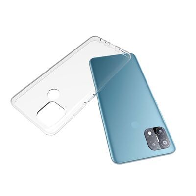 Oppo A15 Kılıf Patinda Süper Silikon Kapak