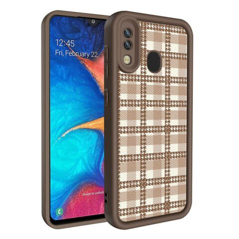 Galaxy A30 Kılıf Kamera Korumalı Baskılı Arka Yüzey Patinda Klas Kapak