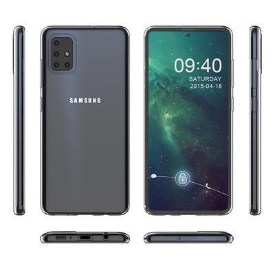 Galaxy A71 Kılıf Patinda Süper Silikon Kapak