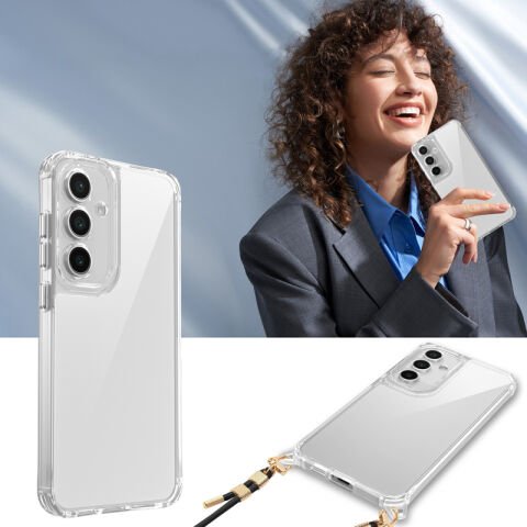 Galaxy A35 Kılıf Airbagli Takılabilir Askı Aparatlı Patinda Snap Silikon Kapak