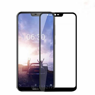 Nokia X6 Patinda Kenarları Kırılmaya Dayanıklı Cam Ekran Koruyucu