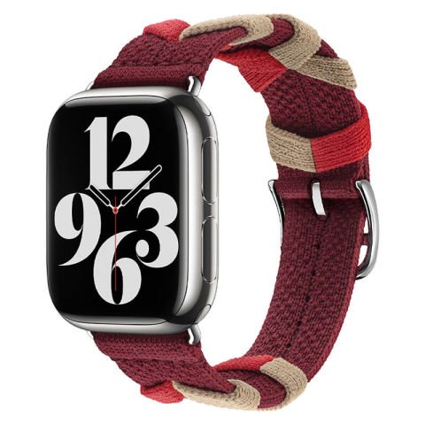 Apple Watch 40mm Patinda KRD-97 Sarmal Örgü Tasarımlı Kordon