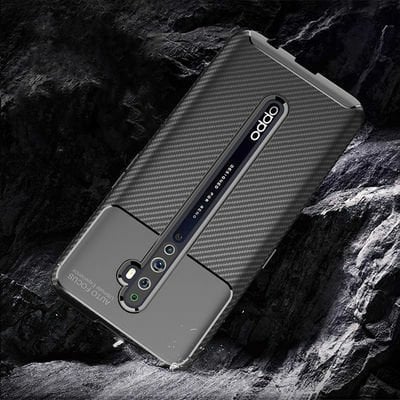 Oppo Reno 2 Kılıf Patinda Negro Silikon Kapak