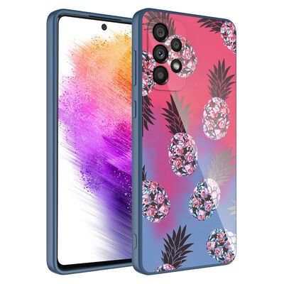 Galaxy A23 Kılıf Kamera Korumalı Desenli Sert Silikon Patinda Epoksi Kapak