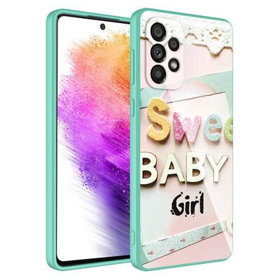 Galaxy A23 Kılıf Kamera Korumalı Desenli Sert Silikon Patinda Epoksi Kapak