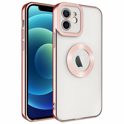 Apple iPhone 11 Kılıf Kamera Korumalı Logo Gösteren Patinda Omega Kapak