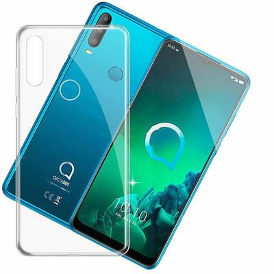 Alcatel 3X 2019 Kılıf Patinda Süper Silikon Kapak