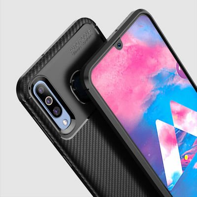 Galaxy M30 Kılıf Patinda Negro Silikon Kapak