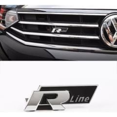 R Line Panjur Arması Kırmızı - Audi Modelleri