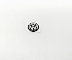 Anahtar Logosu 12mm - Volkswagen Siyah