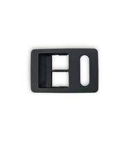Cam Düğme Çerçevesi Sol Siyah - Volkswagen - Polo HB