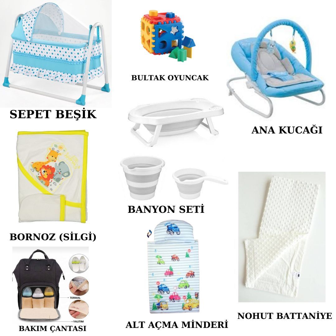 ALDERON BABY ROOM 8 PARÇA BEBEK SETİ