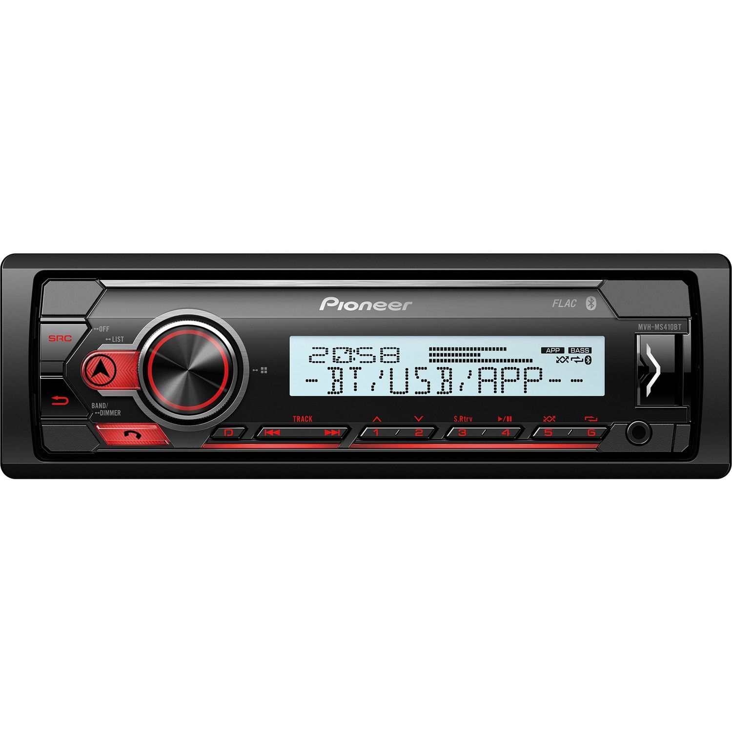 Pioneer MVH-MS410BT Bluetooth Marine Teyp