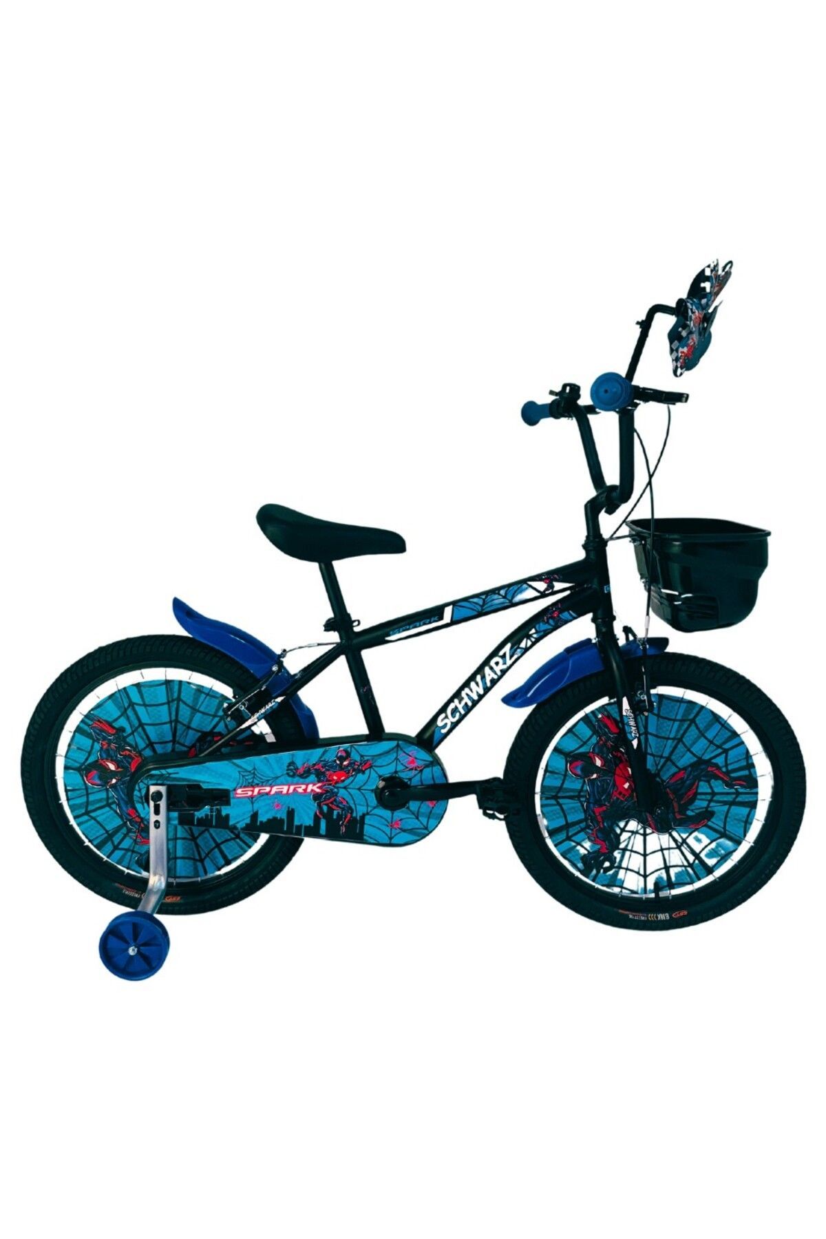 BİSAN ERKEK ÇOCUK BİSİKELTİ  MAVİ SPARK 20 JANT BLC