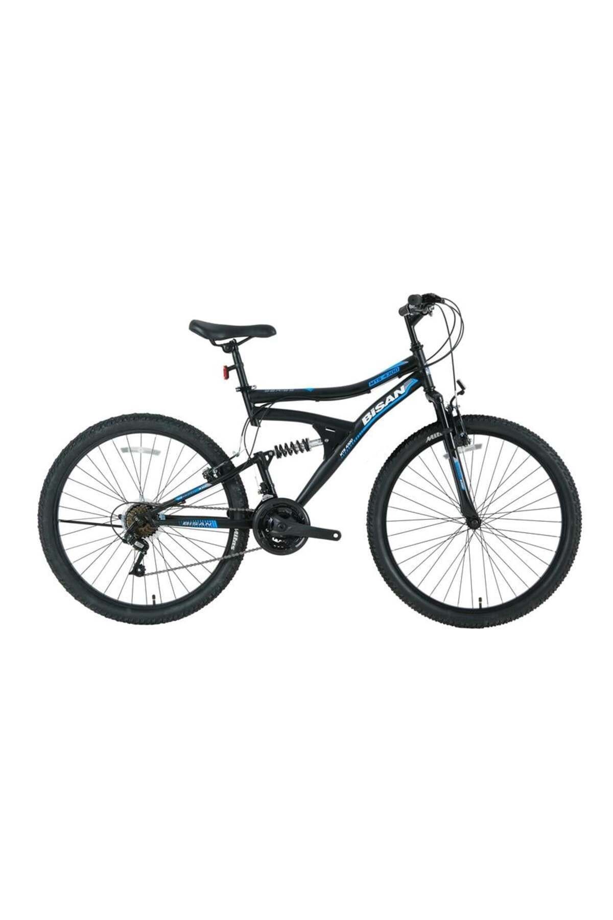 BİSAN MTS 4300 AMS.ERKEK DAĞ BİSİKLETİ 40CM V 24 JANT 21 VİTES MAT SİYAH MAVİ