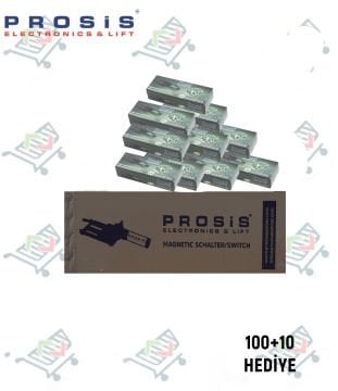 Diamondmono Monostabil Manyetik Şalter (5A) 100'lü Paket (+10 Adet Hediye)