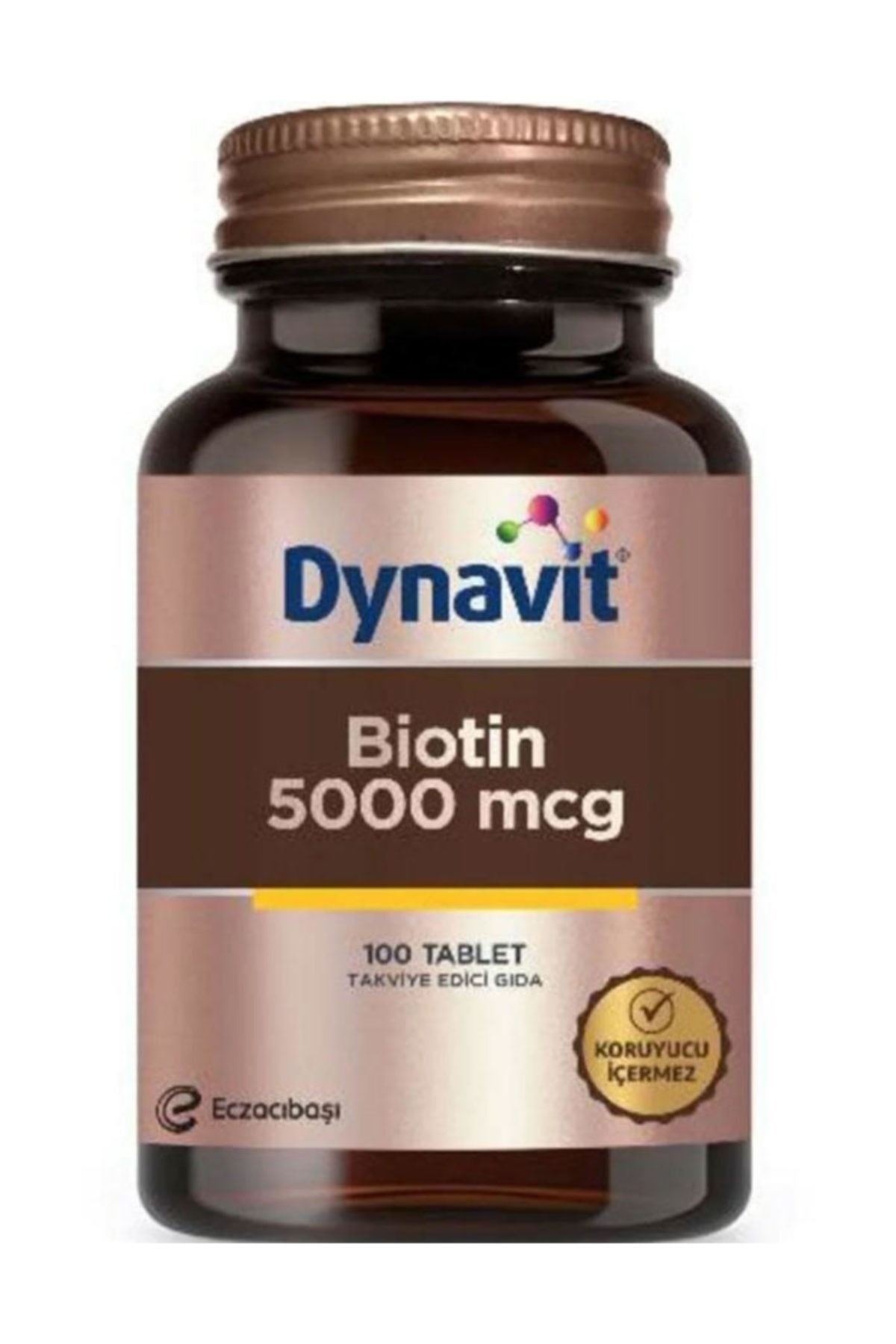 Dynavit Biotin 5000 Mcg 100 Tablet