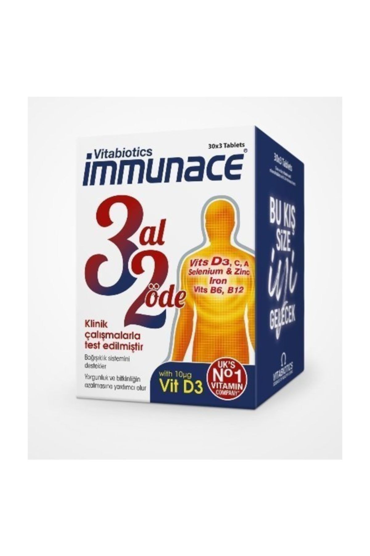 Immunace  30 Tablet 3 Al 2 Öde