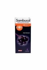 Sambucol Plus Kara Mürver Özütü + C Vitamini & Çinko 120 Ml