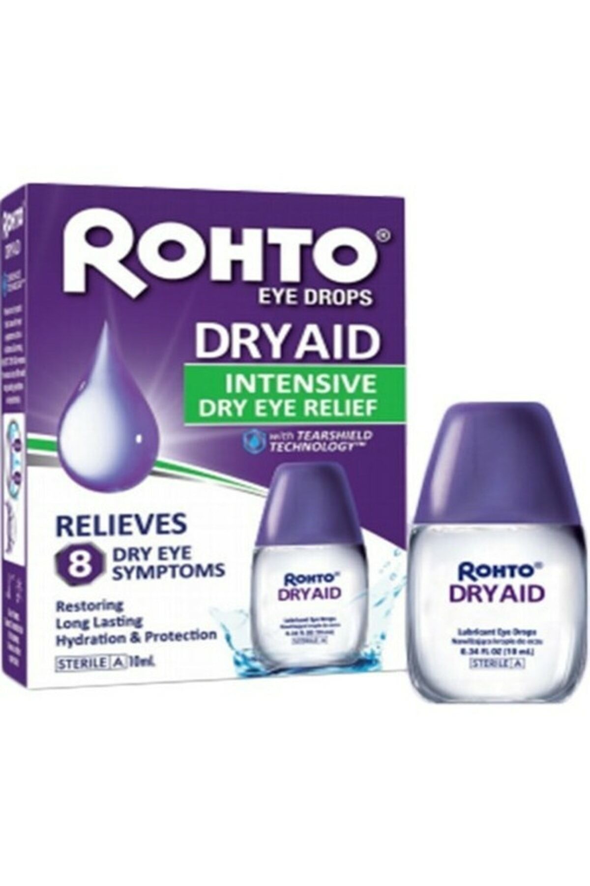 Rohto Dry Aid Kayganlaştırıcı Eye Drops Damlası 10 Ml