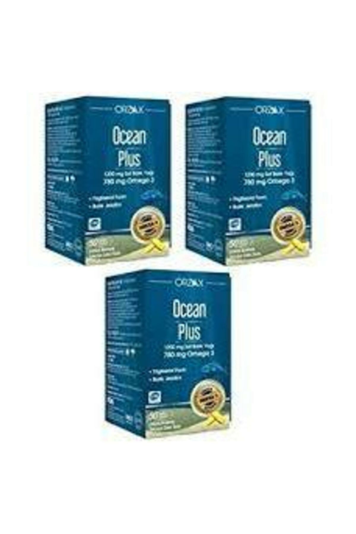 Ocean Plus Balık Yağı 1200 mg 50 Kapsül 3 Adet