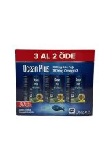 Ocean Plus Omega 1200 mg 90 Kapsül - 3 Al 2 Öde